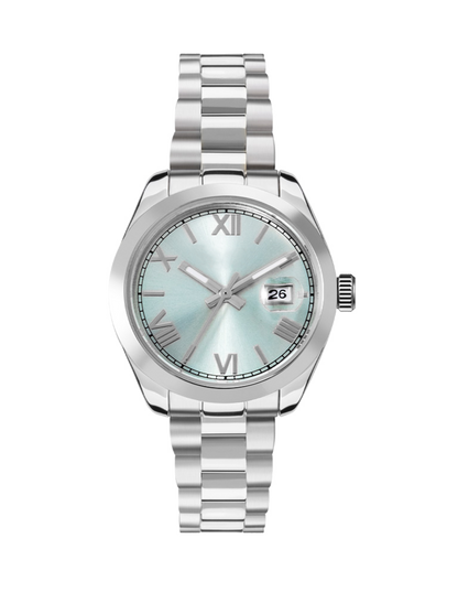 Alloy Case Solid SS Band Datejust Watch